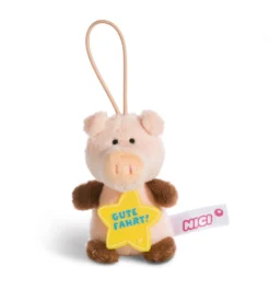 Nici 44870 Message To Go Loop 8cm Schwein – Gute Fahrt