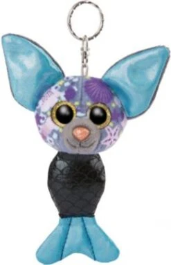 NICI Schlüsselanhänger GLUBSCHIS Meerjungfrau Fledermaus Laguna-Lu 12 Cm