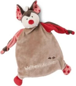NICI Schmusetuch Fledermaus "Weltentdecker"
