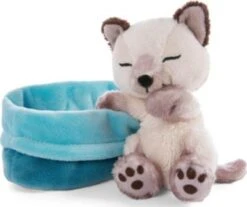 NICI Sleeping Pets Kätzchen Siamkatze 12cm Im Körbchen -Kuschelwelt Verkauf 23982945 03