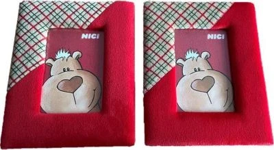 NICI Bilderrahmen 2er Set, 12,5cm X 8,5cm Rot 1 NICI Bilderrahmen 2er Set, 12,5cm X 8,5cm Rot