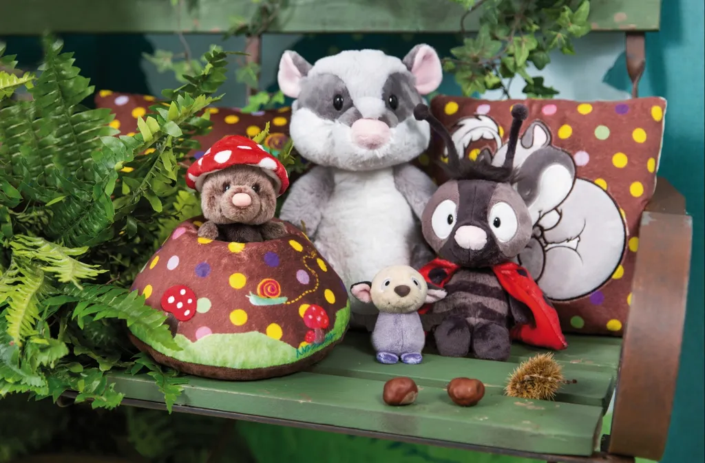 Nici 48209 Fledermaus Drallula 30cm Forest Friends GREEN Plüsch Kuscheltier 2 Nici 48209 Fledermaus Drallula 30cm Forest Friends GREEN Plüsch Kuscheltier - Image 2