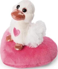 NICI Love Schwan Auf Herz GREEN, Weiß, 10 Cm (48264) -Kuschelwelt Verkauf 26039349 05