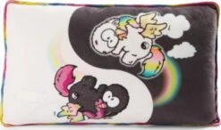 NICI Kissen Rainbow Yin & Rainbow Yang, Rechteckig, 43 X 25 Cm (48414)