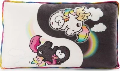 NICI Kissen Rainbow Yin & Rainbow Yang, Rechteckig, 43 X 25 Cm (48414) -Kuschelwelt Verkauf 26039365 01