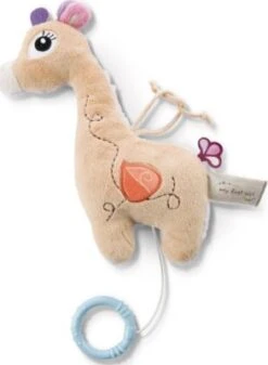 NICI Spieluhr 2D Giraffe Sasuma, 20 Cm (48033)