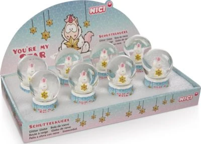 NICI Schüttelkugel Einhorn Theodor Mit Schneeanzug, 6,5 Cm (48177) 3 NICI Schüttelkugel Einhorn Theodor Mit Schneeanzug, 6,5 Cm (48177) - Image 3