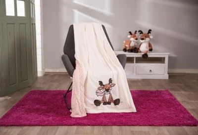 NICI Plüschdecke Rentier Jonte GREEN, Ca. 140 X 175 Cm (48335) 5 NICI Plüschdecke Rentier Jonte GREEN, Ca. 140 X 175 Cm (48335) - Image 5