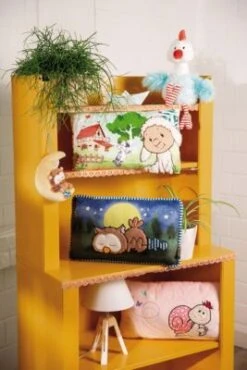 NICI Kissen Farm Friends GREEN, Rechteckig, 43 X 25 Cm (47800) -Kuschelwelt Verkauf 26039485 04