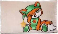 NICI Kissen Schlafmützen Fuchs Finjo, Rechteckig, Ca. 43 X 25 Cm (48431)