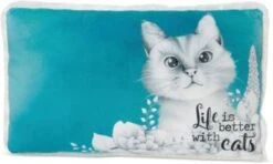 NICI Kissen Katze Meowlina, Rechteckig, 43 X 25 Cm (48092)