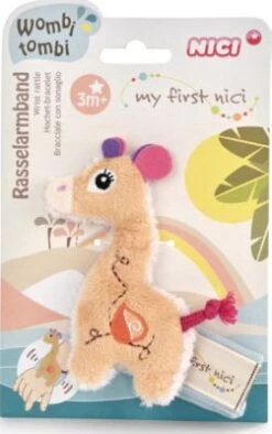 NICI Rasselarmband Giraffe Sasuma, 11 X 6 Cm (48036) -Kuschelwelt Verkauf 26039643 04