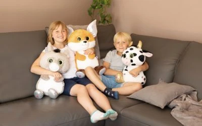 NICI Glubschis Schlenker Fuchs Runizzi GREEN, 45 Cm (47827) 4 NICI Glubschis Schlenker Fuchs Runizzi GREEN, 45 Cm (47827) - Image 4