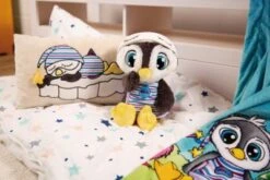 NICI Kissen Schlafmützen Pinguin Pingulini, Rechteckig, 43 X 25 Cm (48524) -Kuschelwelt Verkauf 26039689 03