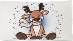 NICI Kissen Rentier Jonte GREEN, Rechteckig, 43 X 25 Cm (48332)