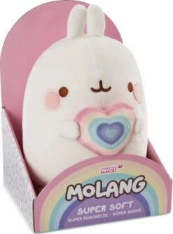 NICI Molang Mit Regenbogenherz, 12 Cm (48223) 7 NICI Molang Mit Regenbogenherz, 12 Cm (48223) -Kuschelwelt Verkauf 26039753 04