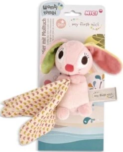 NICI Schmusetier 3D Hase Hopsali Mit Mulltuch, 13 Cm (48039) -Kuschelwelt Verkauf 26039815 06