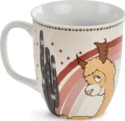 NICI Tasse Al & Chic Paka 360ml Porzellan