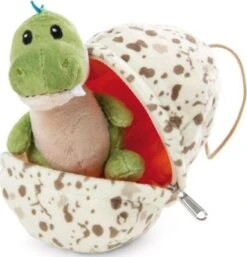 NICI Kuscheltier Dino Baby Junge Im Ei 13cm Mit Loop
