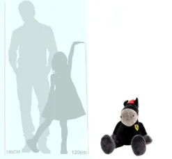 NICI 26296 - Plüschfigur - Pferd Ferrari Edition (schwarz, 80cm) Kuscheltier Stofftier Plüschfigur -Kuschelwelt Verkauf 2d7ef66421d79bba2db3cdf8909c8f8e