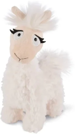 NICI 42244 - Plüschtier - Lama Dalia (weiß, 15cm) Kuscheltier Stofftier Plüschfigur