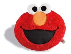 Nici 41977 Elmo Sesamstraße Kissen Kopf Figürlich Plüsch Ca 28x24cm