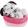 NICI Spielwaren Sleeping Pets Welpe Dalmatiner 12cm Im Körbchen Kuscheltiere Teddies & Plüschfiguren