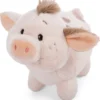 NICI Spielwaren Schwein Pigwick GREEN, Stehend, 18 Cm (47791) Kuscheltiere Teddies & Plüschfiguren 47791,Kuscheltier,Plüschtier,Bauernhof,Farm Friends,Schwein,Pigwick,Schlüsselanhänger
