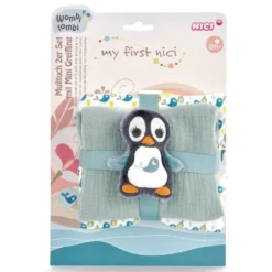 NICI Spielwaren Schmusetier Pinguin Watschili 3D Mit Mulltuch, 13cm (48040) Kuscheltiere Teddies & Plüschfiguren 48040,NICI,My First Nici,Schmusetier,Kuscheltier,Mulltuch,Pinguin,Watschili -Kuschelwelt Verkauf 9b07294e27074b02e1d7cf1122055637
