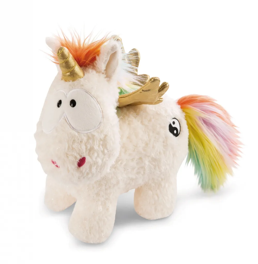 Nici 48411 Weißes Einhorn Rainbow Yin & Yang 32cm Stehend Plüsch Kuscheltier 1 Nici 48411 Weißes Einhorn Rainbow Yin & Yang 32cm Stehend Plüsch Kuscheltier