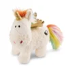 Nici 47379 Weißes Einhorn Rainbow Yin & Yang 32cm Stehend Plüsch Kuscheltier