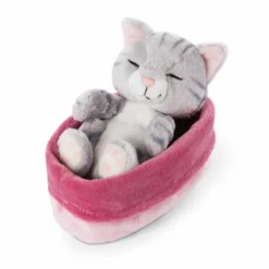 Nici 47144 Sleeping Kitties Schlafende Katze Im Körbchen 16cm Plüsch Grau -Kuschelwelt Verkauf baa3657703f88ff7a4d75e2671408eb7