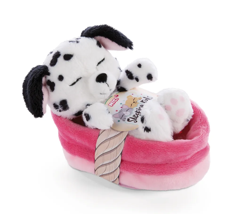 NICI Spielwaren Sleeping Pets Welpe Dalmatiner 12cm Im Körbchen Kuscheltiere Teddies & Plüschfiguren 4 NICI Spielwaren Sleeping Pets Welpe Dalmatiner 12cm Im Körbchen Kuscheltiere Teddies & Plüschfiguren - Image 4
