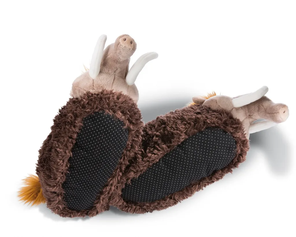 NICI 45325 - Hausschuhe Mammut, Plüsch, Stone Age Friends , Größe 34-37 2 NICI 45325 - Hausschuhe Mammut, Plüsch, Stone Age Friends , Größe 34-37 - Image 2