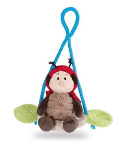 Nici 35208 Lady May Marienkäfer Auf Blumenschaukel Plüsch Ca 15cm