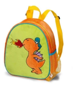 NICI 37933 Rucksack Drache Kokosnuss Plüsch 24x28x12cm