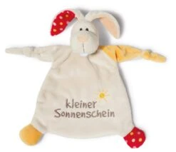 NICI 40043 Schmusetuch Hase "kleiner Sonnenschein" 25 X 25 Cm