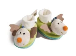 NICI 43703 Babyschuhe Drache Dragilu Mit Rassel, Plüsch