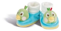 NICI 43944 Babyschuhe Fritz Der Spatz Mit Rassel, Plüsch