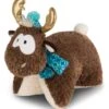 NICI 44127 Kuscheltierkissen Rentier Reny Heart