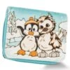 NICI 45748 Geldbeutel Pinguin Und Eule, 12x9,5cm