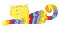 NICI 46010 ABC Puzzle Katze