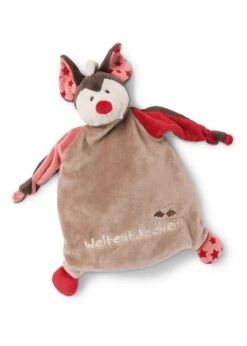 NICI 46735 Schmusetuch Fledermaus "Weltentdecker"