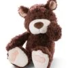 NICI 47604 Kuscheltier Bär Kakaobraun Classic Bear NICI Green 35cm