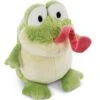 NICI 47614 Sitzendes Kuscheltier Frosch NICI Green 25cm