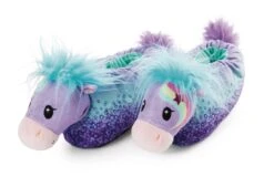 NICI 47851 Hausschuhe Pony Starjumper NICI Green Gr. 34-37 (M)
