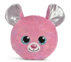 NICI 48580 Kissen GLUBSCHIS Maus Miss Mausie 32x32cm