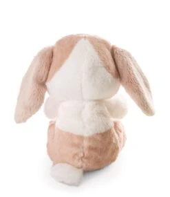 NICI 48709 Kuscheltier Hase Cappuccino 12cm Schlafend Im Grünen Körbchen -Kuschelwelt Verkauf nici 48709 kuscheltier hase cappuccino 12cm schlafend im grunen korbchen 3