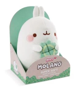 NICI 48874 Kuscheltier MOLANG Mit Kleeblatt 16cm In Geschenkverpackung -Kuschelwelt Verkauf nici 48874 kuscheltier molang mit kleeblatt 16cm in geschenkverpackung 2