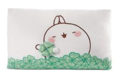 NICI 48878 Kissen MOLANG 43 X 25 Cm Mit Kleeblatt